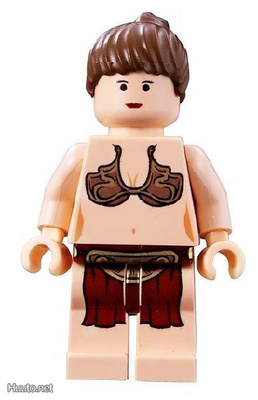 Lego Figuuri - Prinsessa Leia Jabbas Slave ( Star Wars )