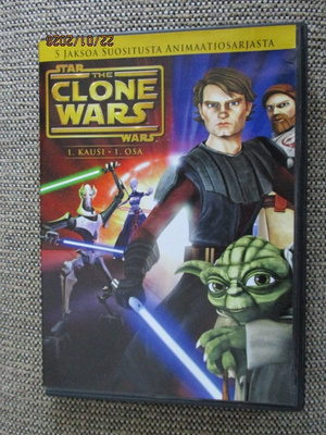 STAR WARS - THE CLONE WARS Kausi 1. Osa 1 (DVD)