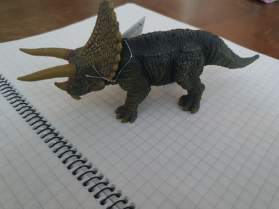 Dinosaurus figuuri Triceratops, Collecta (#3185)
