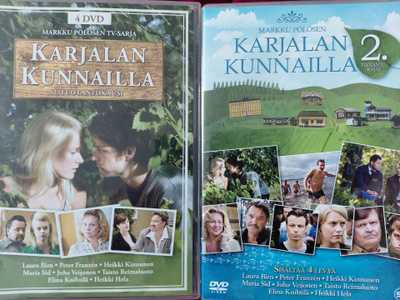 KARJALAN KUNNAILLA 1-2 DVD