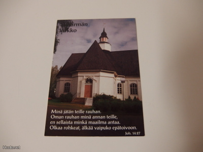 Ylihärmä kirkko , ulkokuva . Kulkenut