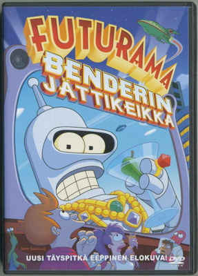 FUTURAMA Benderin Jättikeikka - Suomi-DVD 2007 Matt Groening
