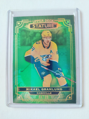 Mikael Granlund - 22-23 UD Stature Green /99