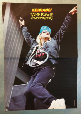 Faster Pussycat - Taime / Living Colour : Vanha posteri