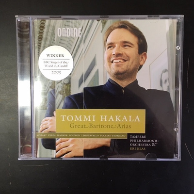 Tommi Hakala - Great Baritone Arias CD