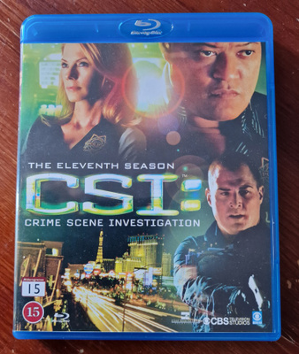 CSI - Kausi 11 - (4 disc) blu-ray boxi