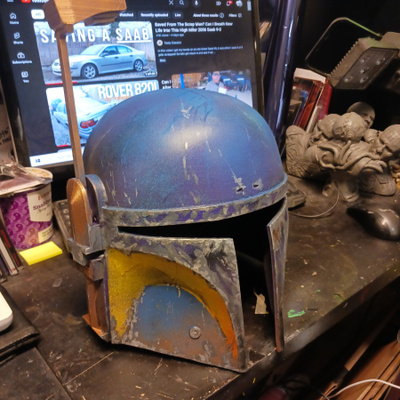 STAR WARS MANADALORIAN HELMET replica - HEAD HUNTER STORE.