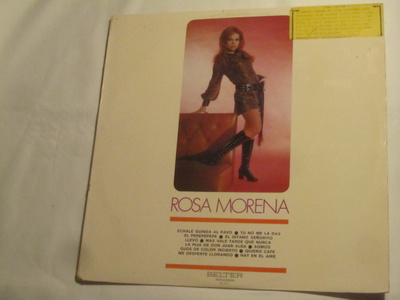 Rosa Morena: Echale Guinda Al Pavo   LP   1971  Flamenco-pop