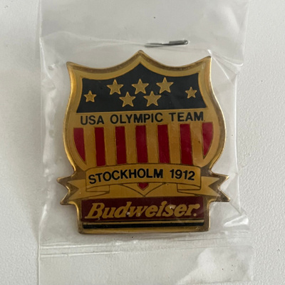 Budweiser - USA Olympic team pinssi - Tukholma