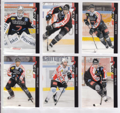 2012-13 Cardset Series 2 JYP Team Set 12 korttia (229-240)