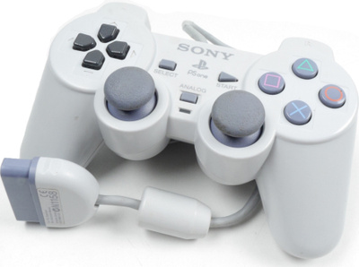 PSOne White Controller Dualshock (Refurbished)