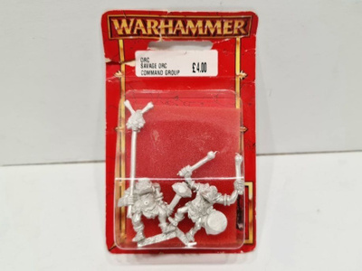 WHFB - Savage Orc Command Group Blister