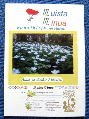Vuosikirja runokuvin Muista minua