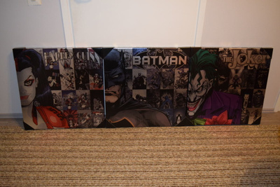 Batman , Jokeri , Harley quinn taulut