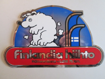 TARRA FINLANDIA HIIHTO HÄMEENLINNA-LAHTI 75 KM VANHA TARRA