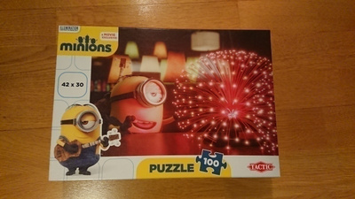 Minions palapeli, 100 palaa