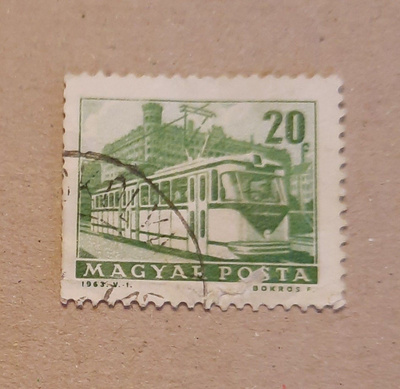Veturi/juna Unkari/Magyar Posta 1963