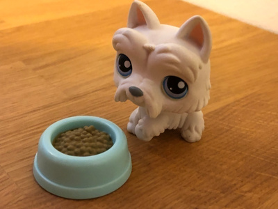 Littlest Pet Shop koira LPS