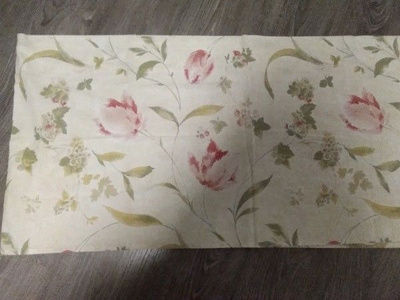Kukkakuvio verhokappa 53x233cm