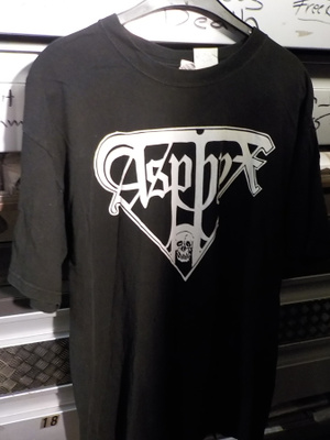 ASPHYX ORKKIS VANHA T-PAITA KOKO XL