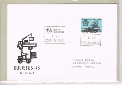 1973  Hki - Kuljetus 73 näyttely