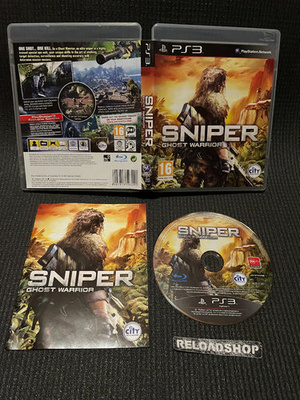 Sniper Ghost Warrior PS3 - CiB