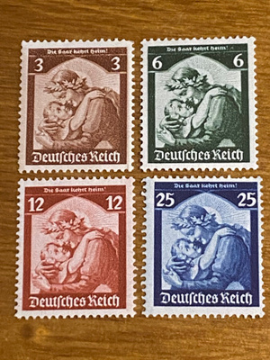 SAKSA REICH 1935 SAARIN KANSANÄÄNESTYS SARJA**