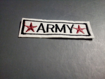 Army silitettävä Merkki