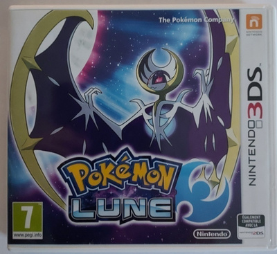 * Pokemon Moon 3DS + 2DS + 3DSXL EUR Lue Kuvaus