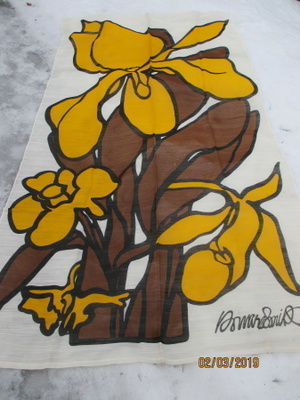 Tampella Hovard Smith -70 lukua upea kangas,254 cm x 140cm