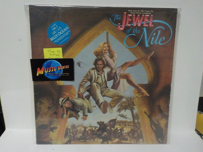ost - THE JEWEL OF THE NILE OST EX+/EX+ RUOTSI 1985 LP