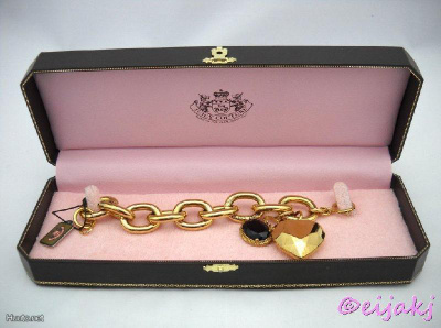 ALE:AITO,UUSI(128$) Juicy Couture kullanvärinen ranneketju