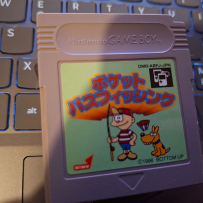 Game boy Pocket Bass Fishing JPN