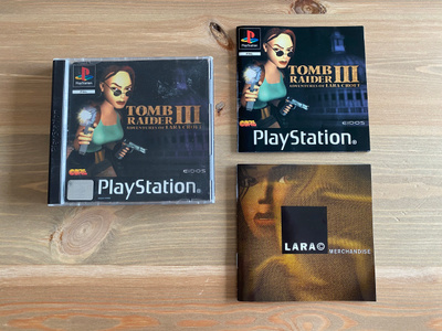 Tomb Raider 3 III - Adventures of Lara Croft - PS1