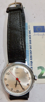 VANHA Kello Timex Waterproof Shockproof Iso-Britannia