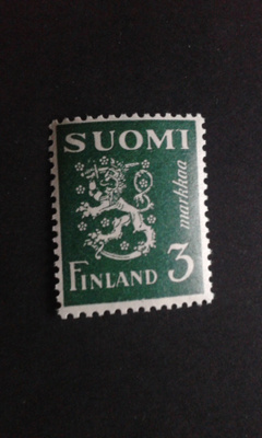 1948 vihreä 3mk**