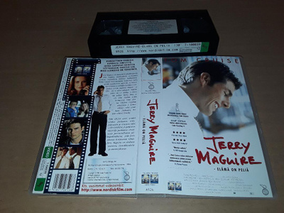 Jerry Maguire - Elämä on peliä - SF VHS (Nordisk Film Home)
