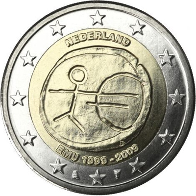 Alankomaat 2009 2 € EMU UNC