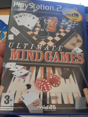 PS2 Ultimate Mindgames, avaamaton NIB