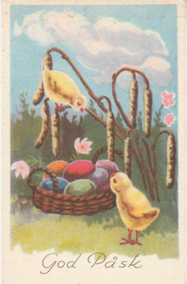 Postikortti, PÄÄSIÄISKORTTI, vanha