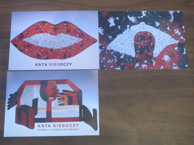 Katarina Kissoczy: kolme taidekorttia