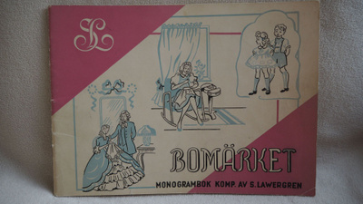 BOKMÄRKET monogrambok