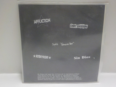 AFFLICTION / SIN DIOS / DIR YASSIN / KOBAYASHI - UUSI 7"