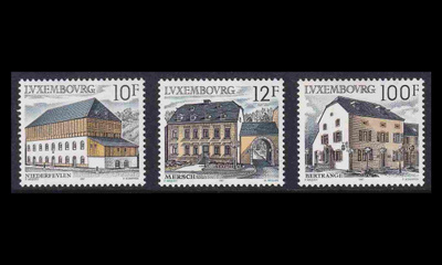 Luxemburg 1180-2 ** Maaseutuarkkitehtuuria rakennuksia (1987
