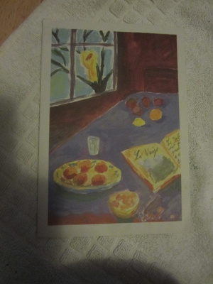 Postikortti / Kortti Misteltoe and Candlelights