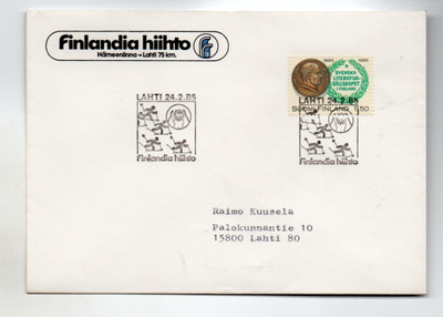 Lahti: Finlandia hiihto (erikoisleima 24.2.1985)