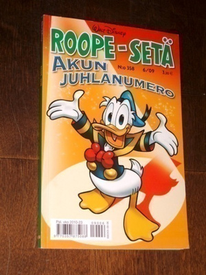 Roope-Setä Taskulehti  6 / 2009 (358) - Walt Disney