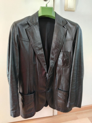 Miesten vintage nahkatakki