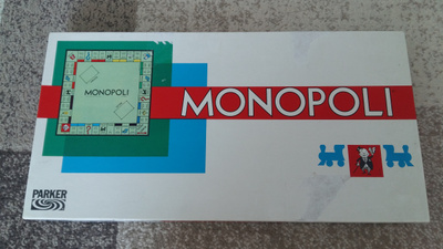 Monopoli - lautapeli markka-ajalta, hyväkuntoinen