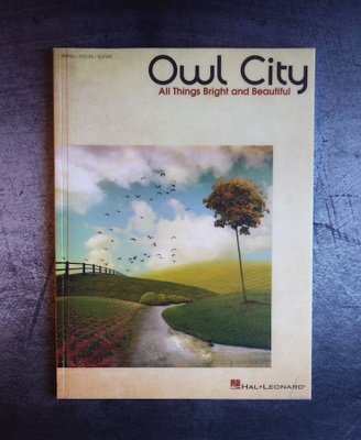 Owl City : All Things Bright and Beautiful nuottikirja